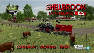 SHELLBROOK CREEK SK  EP1 TIMELAPSE  COW FARM  FS22  FARMING SIMULATOR 22 [upl. by Enrak]