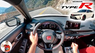 The 2023 Honda Civic Type R is FWD Fun Perfected POV Drive Review [upl. by Kayla]