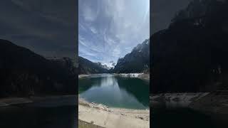 Gosau lake in Austria 🇦🇹 shorts trip lakeview 여행 [upl. by Ahtrim835]