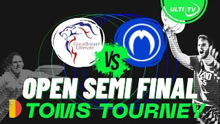 Great Britain vs Mooncatchers  OPEN Semi Final  Toms Tourney 2023 Bruges Belgium [upl. by Chilcote305]