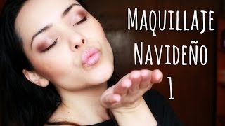 Maquillaje para Navidad 1  posadas o cenas [upl. by Hamaso834]