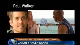 Paul Walker y Vin Diesel dos de los actores más taquilleros  Telefe Noticias [upl. by Carper]