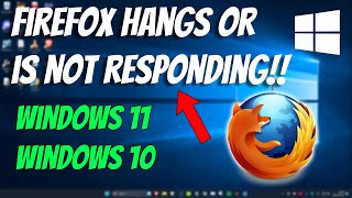 How To Fix Firefox Hangs Or is Not Responding [upl. by Cassidy]