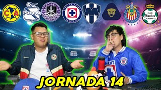 PRONOSTICOS JORNADA 14 LIGA MX [upl. by Gav]