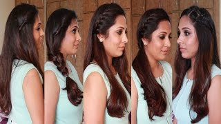 5 Quick amp Easy Hairstyles  Heatless Hairstyles [upl. by Luben]