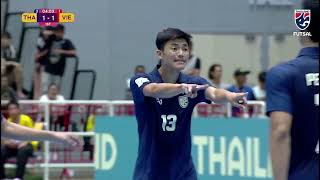 Futsal Asean cup 2024 Thailand vs Vietnams 2  3 [upl. by Lankton]