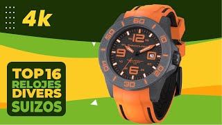 TOP 10 RELOJES DE BUCEO top 16 2024 La lista definitiva de los MEJORES DIVERS watch [upl. by Ataga894]