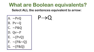 LCA Video 47 PROP Equivalences Venn Diagrams [upl. by Glavin]