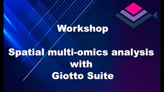 Giotto workshop 2024 Data formatting and Preprocessing [upl. by Enaamuj242]