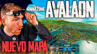 ENTRE AL NUEVO MAPA DE WARZONE  ASI SERA AVALON EL NUEVO MAPA DE CALL OF DUTY WARZONE [upl. by Hakilam]