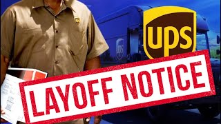 UPS MASS Layoffs AGAIN Recession is HERE [upl. by Aleehs]