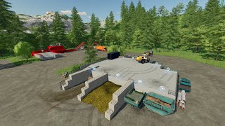 FS22  Map Angeliter Land 028 🇩🇪🌻🌲  Forestry Farming and Construction  4K [upl. by Arahc]