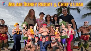 Aulani Disney Resort  Chiefs Luau Honolulu Hawaii 2024 [upl. by Riggs8]