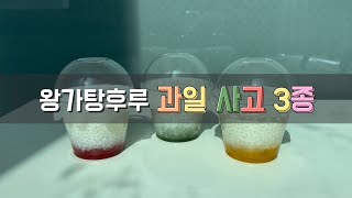 왕가탕후루 과일 사고 3종 🍓🥭🍇 [upl. by Dorlisa699]