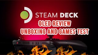 Steam Deck Oled Limited Edition Review amp Unboxing Live HDR Games Test [upl. by Mcevoy215]