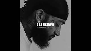 Nipsey Hussle Type Beat  Crenshaw Produced by kostaki [upl. by Ytitsahc]