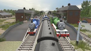 Whistles and Sneezes  Trainz Recreation [upl. by Enilamme]