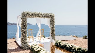 Wedding in Ibiza at 7 Pines with NampS [upl. by Asiil]