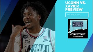 UConn Mens Basketball vs Xavier Preview [upl. by Aniala833]