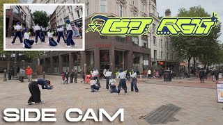 DANCE IN PUBLIC ONE TAKE  SIDE CAM XG  Left Right  Dance Cover by IVIX [upl. by Wynnie]