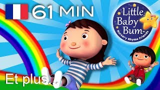 Couleurs de l’arcenciel  Et encore plus de comptines  LittleBabyBum [upl. by Alvy]