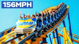 World’s Tallest Fastest amp Longest Roller Coaster Falcons Flight Shatters Records [upl. by Enylrac]