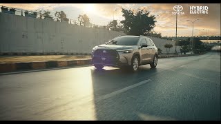 Corolla Cross Hybrid Electric  Toyota Pakistan [upl. by Leffen]