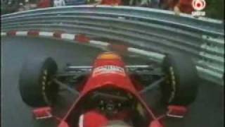 Monaco 1996  Panis amp Irvine Accident [upl. by Garett]