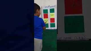 Sight Words education Lkg [upl. by Frederik213]