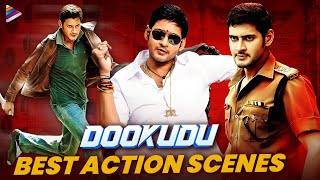 Dookudu Movie Back To Back Best Action Scenes  Mahesh Babu  Samantha  Sonu Sood  Thaman S  TFN [upl. by Nuyh]