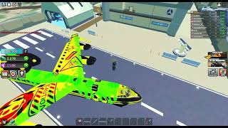 F4 Jet  Military Tycoon  Roblox [upl. by Nynnahs]