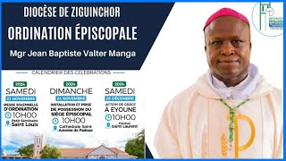 🔴du Séminaire Saint Louis Pour la Messe Solennelle d’ordination de Mgr Jean Baptiste Valter Manga [upl. by Neddy]