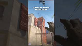 CS2 Easy Mirage Window Smoke cs2 cs2clips shorts [upl. by Onurb]