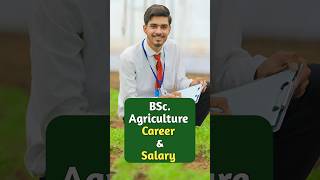 BSc Agriculture Career and Salary  bsc ag jobs [upl. by Rianna154]