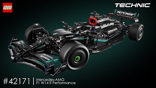 LEGO Technic  MercedesAMG F1 W14 E Performance 42171 [upl. by Latsyrc869]