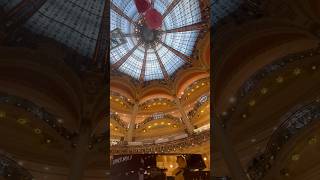 Galeries LafayetteParis Shopping mall [upl. by Aicilat]