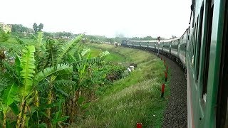 Rail Route of Sundarban Express Train of Bangladesh Railways  Kamlapur  Chuadanga [upl. by Diskson122]