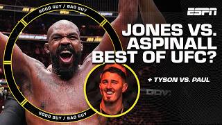 Is Jones vs Aspinall the biggest Fight UFC can make FULL SHOW  Good Guy  Bad Guy [upl. by Uaeb]