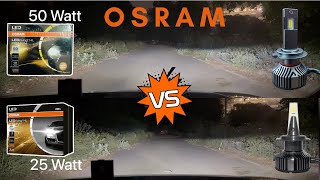 🤔🤔 Which One Should You Buy  Osram 25 Watt LED vs Osram 50 Watt LED Bulb Comparisonosram​ [upl. by Marva]