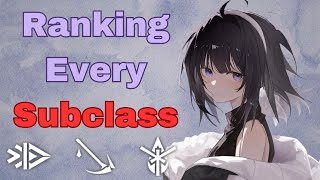 Ranking Every Subclass In Arknights [upl. by Geier423]