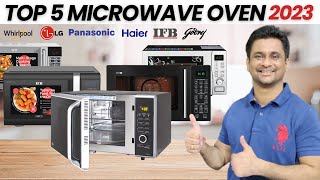 TOP 5 MICROWAVE OVEN in India 2023  Best Microwave Oven in 2023 and Microwave Oven Buying Guide [upl. by Uzial416]