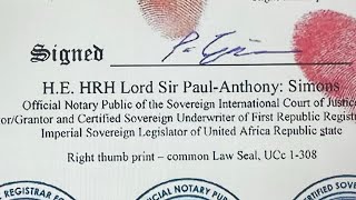 Part 2 This Certificate of Allodial is Fraudulent Land Patents vs Certificate of Allodial Titles [upl. by Enecnarf219]