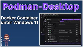 Docker Container unter Windows 11 mit Podman und Docker Hub [upl. by Liss678]