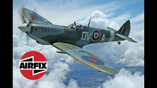 Airfix  172 Supermarine Spitfire MkVc  Complete Build with Instructions [upl. by Jarvis]