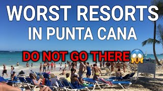 The WORST RESORTS IN PUNTA CANA DO NOT GO THERE Dominican Republic [upl. by Alwitt]