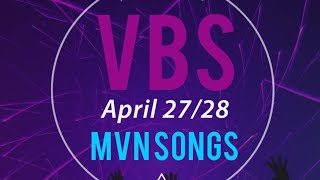 MVN vbs 2024 tamil songs [upl. by Alage]