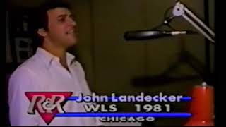 WLS The Rock of Chicago John Landecker Jeff Davis Tom Graye 1981 [upl. by Beitch]