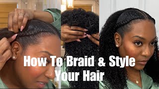 Ep1 How To Braid It Yourself Series  Style Your Own Hair Step By Step [upl. by Madalena319]