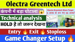 Olectra Greentech share latest news today • Olectra Greentech share targets for tomorrow [upl. by Daffodil]