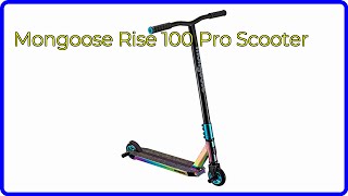 REVIEW 2024 Mongoose Rise 100 Pro Scooter ESSENTIAL details [upl. by Lotsirk99]